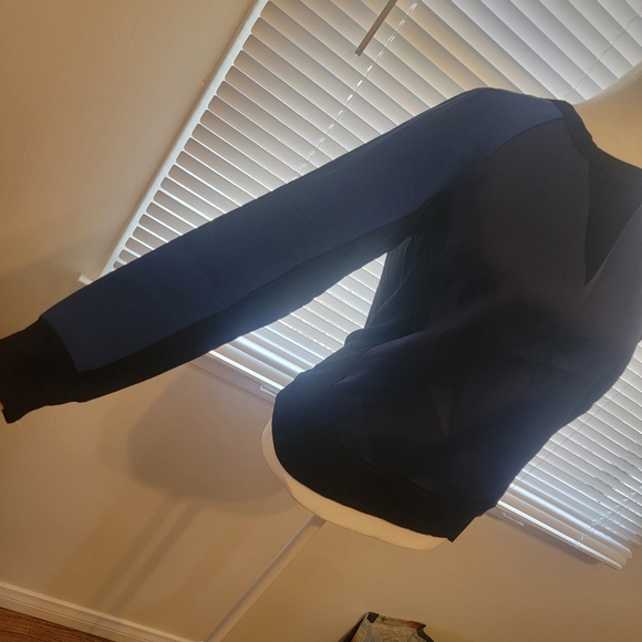 Rag & Bone Neoprene Colorblock Longsleeve Pullover - Picture 3 of 14